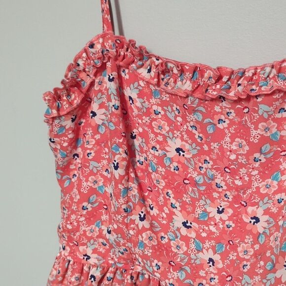 Trixxi Pink Floral Tank - Picture 2 of 7